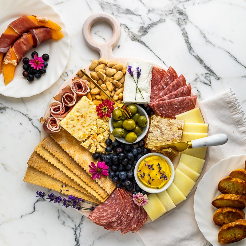 The Palate Pleaser Summer Cheese Board Recipe