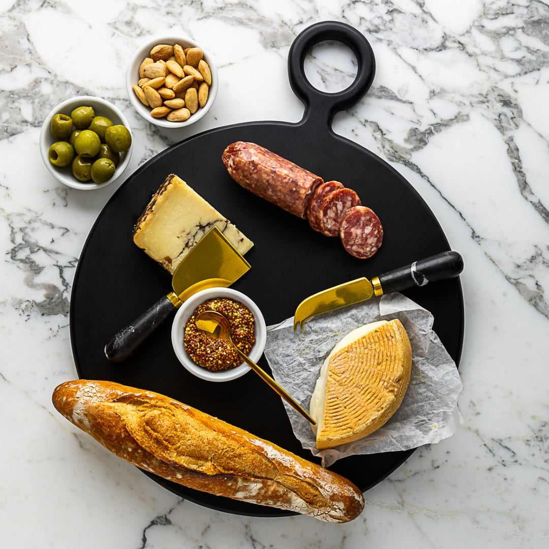 Signature Charcuterie Board Set, Black