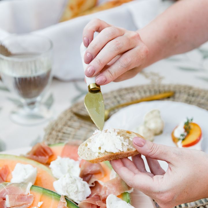 Signature Charcuterie Board Set, White-Washed